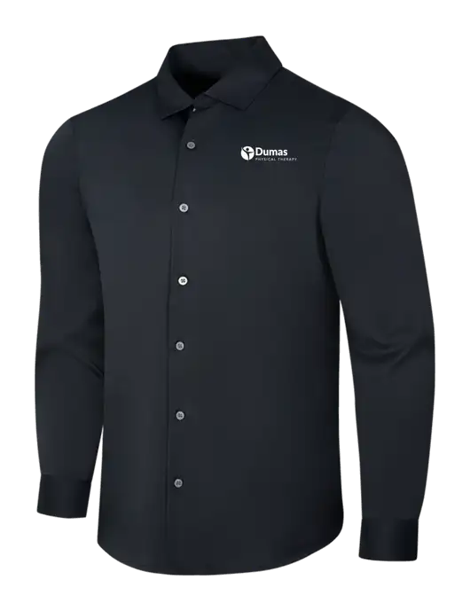 Black City Stretch Shirt w/Dumas Logo