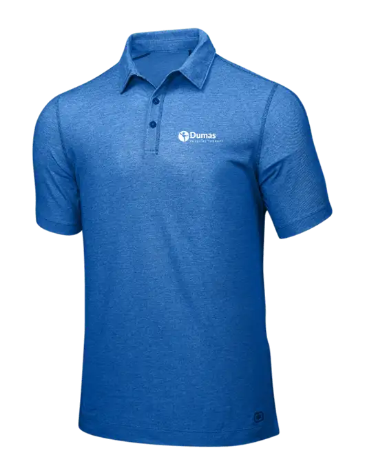 OGIO Royal Blue ONYX Polo w/Dumas Logo