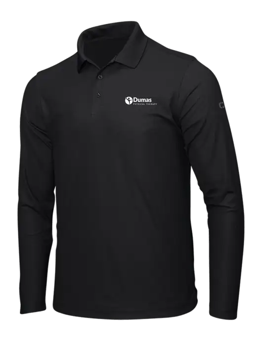 OGIO Blacktop Caliber 2.0 Long Sleeve Polo w/Dumas Logo