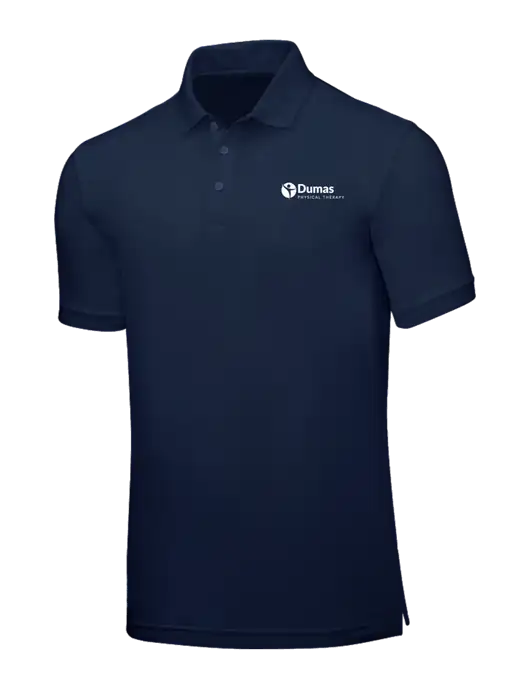 Navy Blue Core Classic Pique w/Dumas Logo