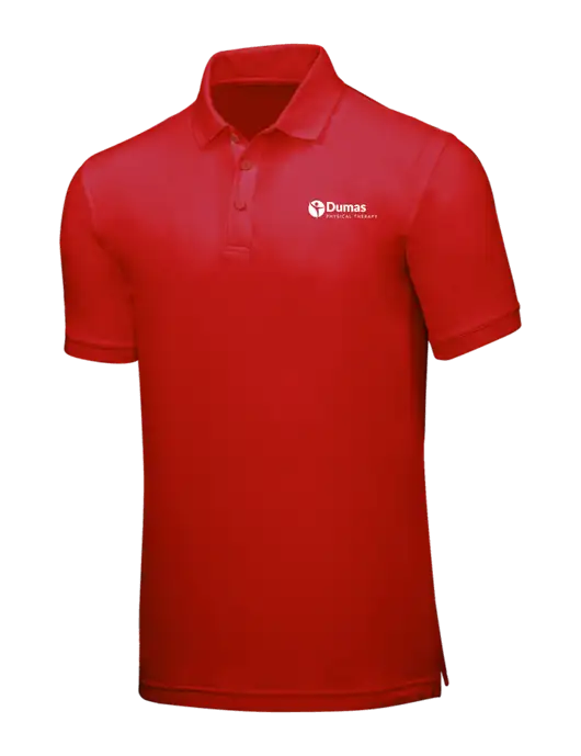 Red Core Classic Pique w/Dumas Logo