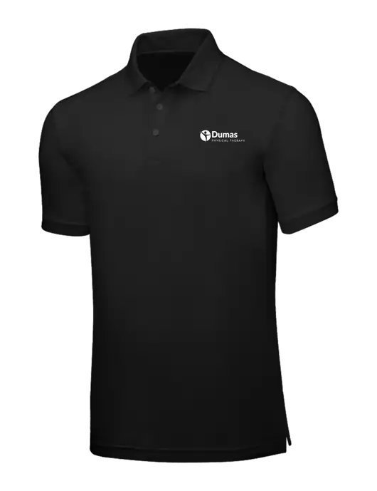 Black Core Classic Pique w/Dumas Logo