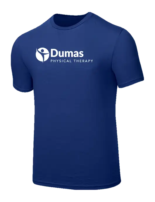 Seriously Soft Dark Royal T-Shirt w/Dumas Logo