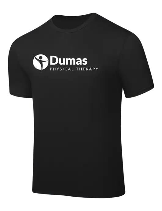 Black PosiCharge Competitor Tee w/Dumas Logo