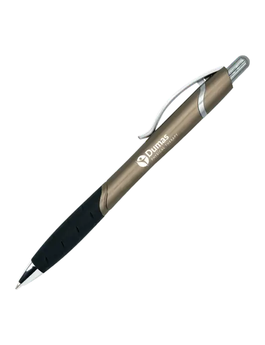 Summerhill Grey Pen - Black Ink w/Dumas Logo