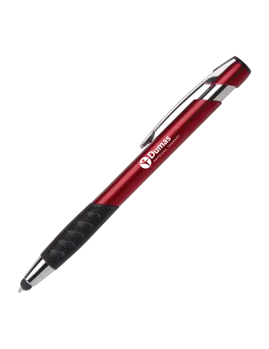 Alize Red Stylus Black Ink Pen w/Dumas Logo