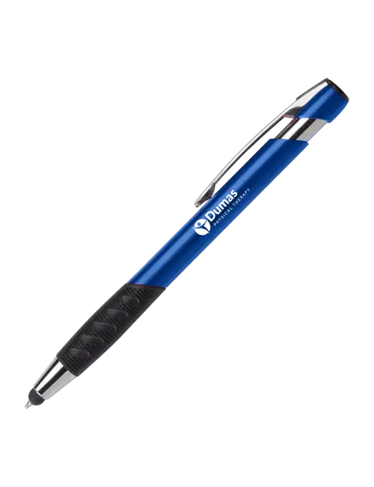 Alize Blue Stylus Black Ink Pen w/Dumas Logo