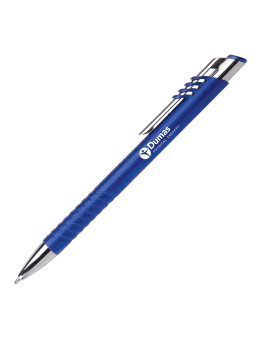 Schirhart Blue Pen - Black Ink w/Dumas Logo