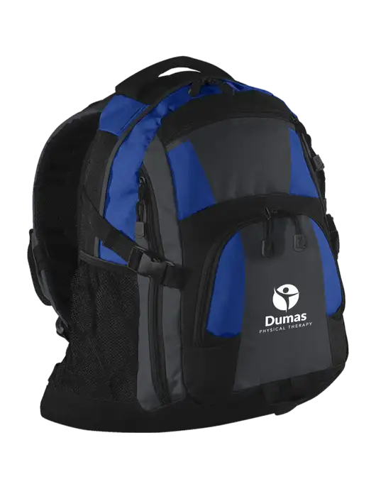 Urban Royal/Grey/Black Laptop Backpack w/Dumas Logo