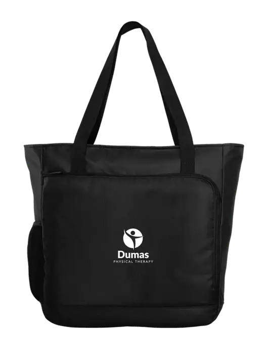 City Black Laptop Tote w/Dumas Logo