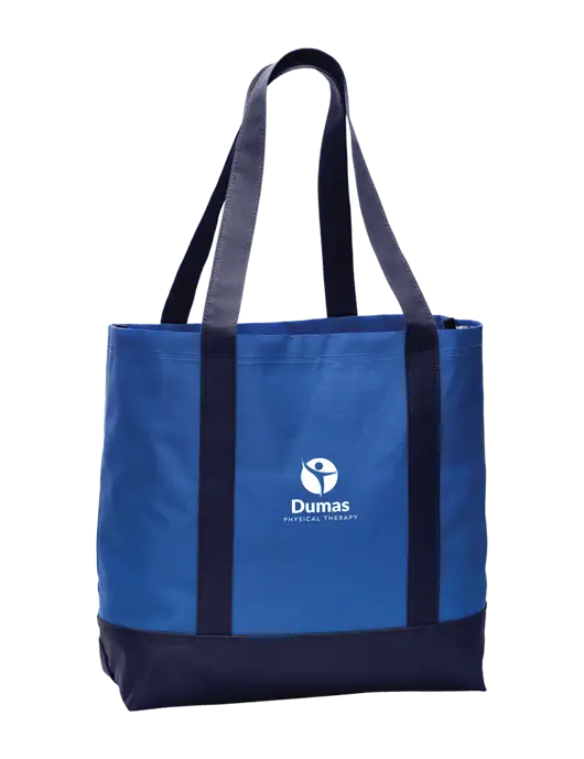Carryall Blue/Navy Day Tote Twilight w/Dumas Logo