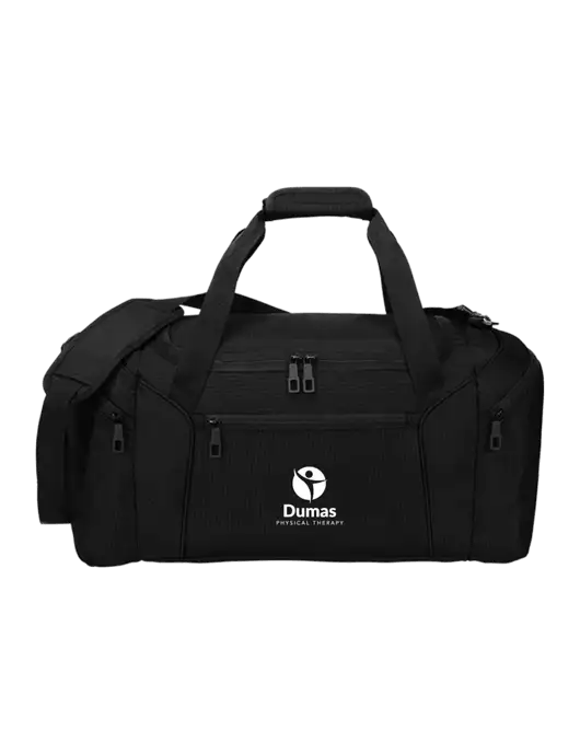 Slim & Lite Black Duffel    w/Dumas Logo