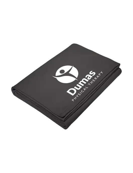Core Charcoal Fleece Sweatshirt Blanket w/Dumas Logo