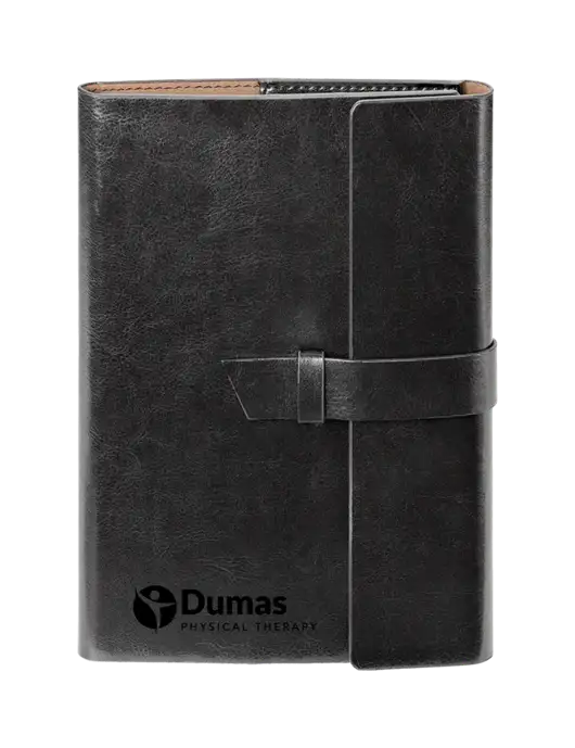 Fabrizio Black 6.875 x 9.56 Portfolio w/Dumas Logo