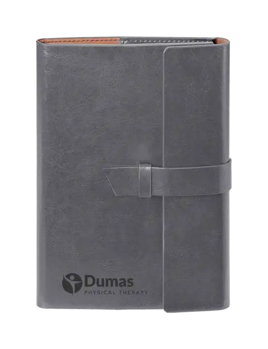 Fabrizio Grey 6.875 x 9.56 Portfolio w/Dumas Logo