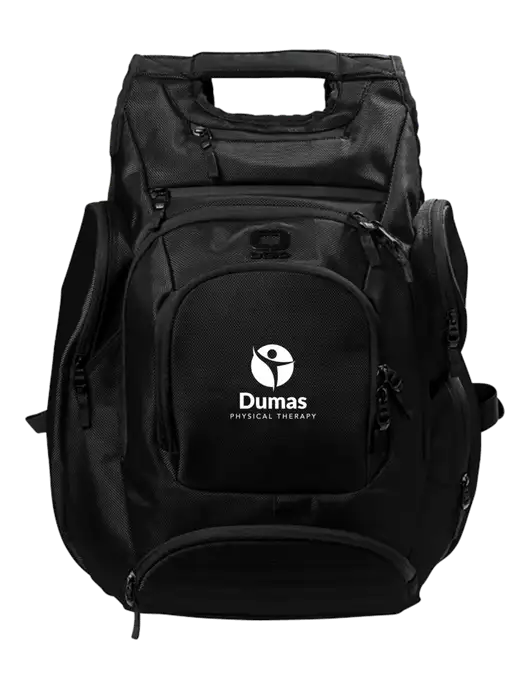 OGIO Blacktop Metro Ballistic Laptop Backpack w/Dumas Logo