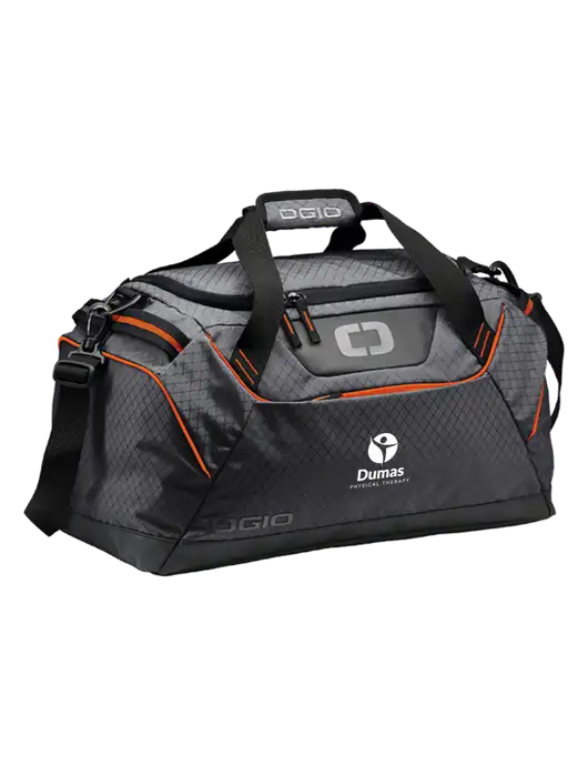 OGIO Tarmac/Orange Catalyst Duffle
 w/Dumas Logo