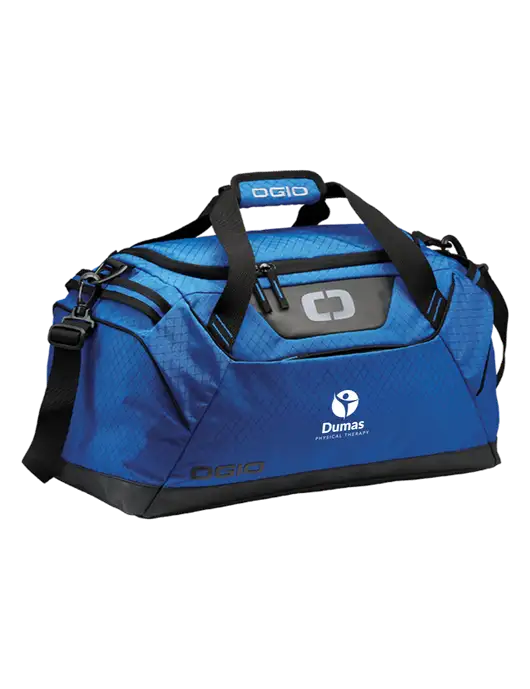 OGIO Royal Blue Catalyst Duffle
 w/Dumas Logo