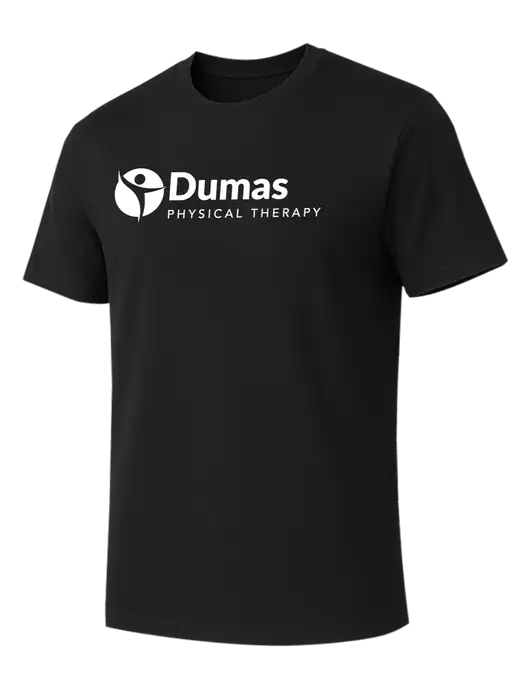 Allmade Deep Black Organic Cotton Tee w/Dumas Logo