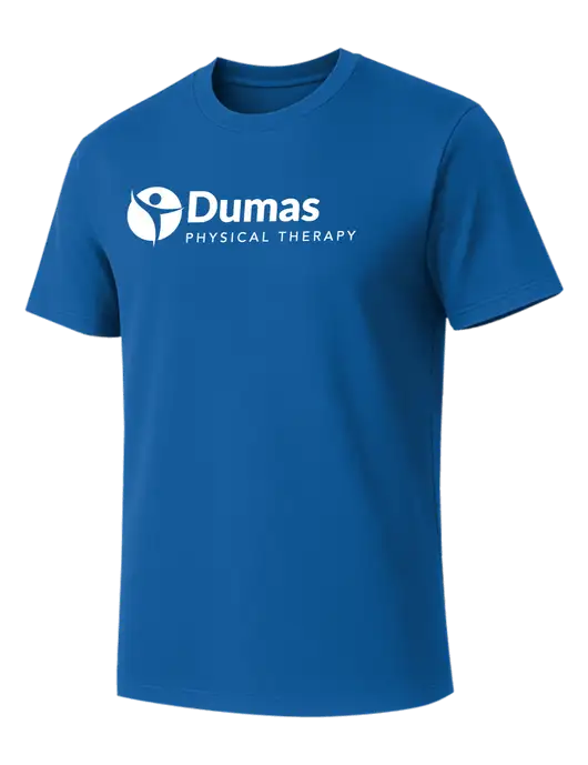 Allmade Royal Blue Organic Cotton Tee w/Dumas Logo