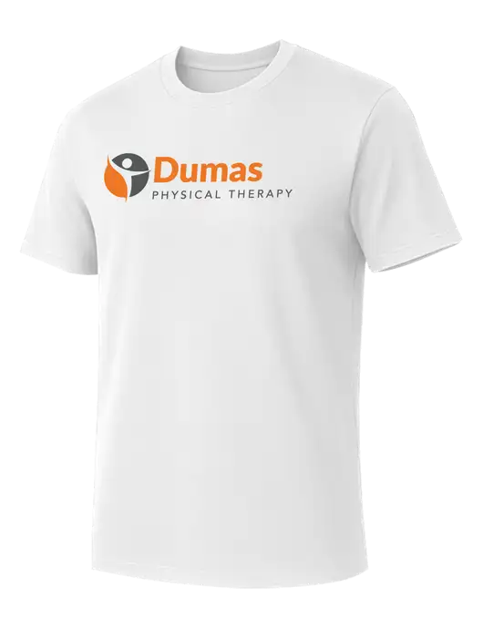 Allmade Bright White Organic Cotton Tee w/Dumas Logo