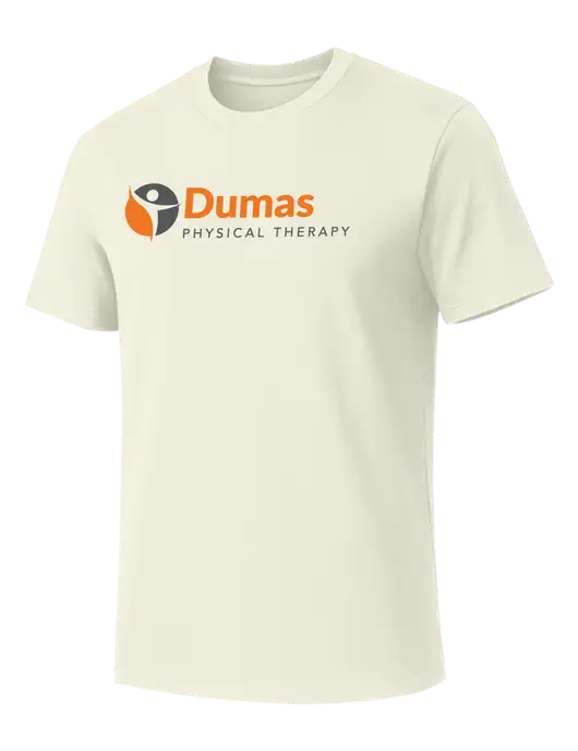 Allmade White Sand Organic Cotton Tee w/Dumas Logo