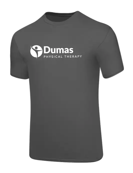Core Blend Medium Grey T-Shirt w/Dumas Logo