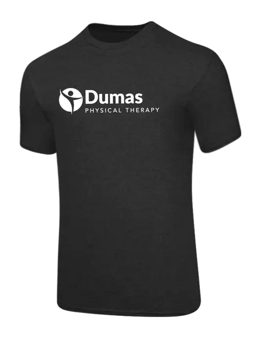 Core Blend Dark Heather Grey T-Shirt w/Dumas Logo