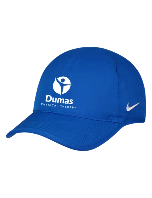 Nike Royal Featherlight Cap w/Dumas Logo