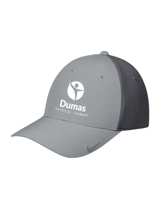 Nike Light Grey/Dark Grey Dri-FIT Legacy Cap w/Dumas Logo