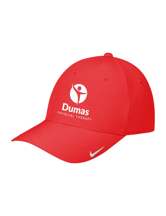 Nike Red Dri-FIT Legacy Cap w/Dumas Logo