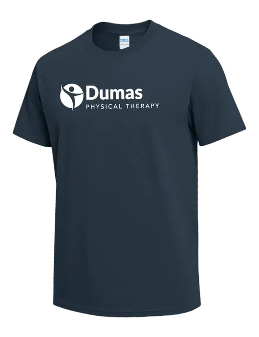 Dark Slate Blue Heavyweight 6.1 oz T-Shirt w/Dumas Logo