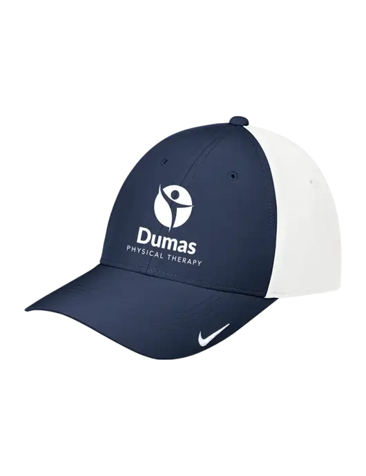 Nike Navy/White Dri-FIT Legacy Cap w/Dumas Logo