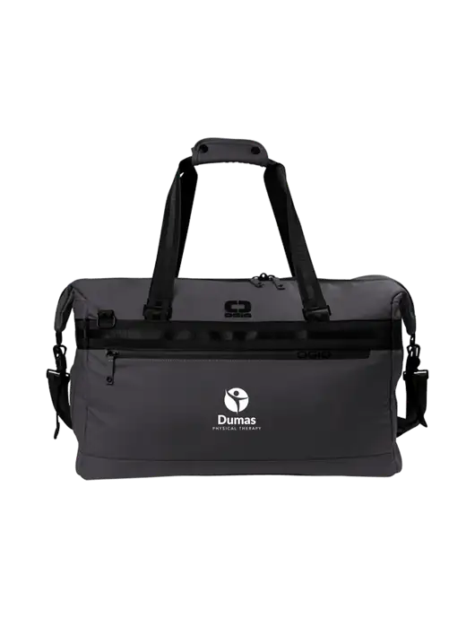 OGIO Very Dark Grey Commuter Duffel w/Dumas Logo