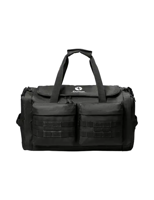 CornerStone Black Tactical Duffel w/Dumas Logo