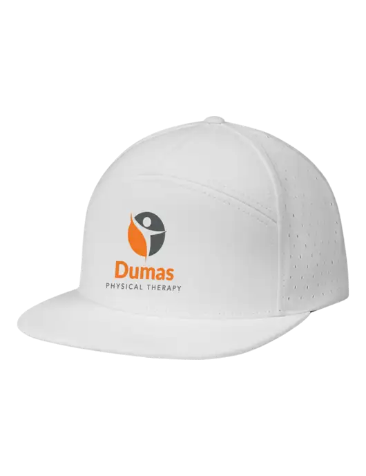 Richardson White Cannon Cap w/Dumas Logo